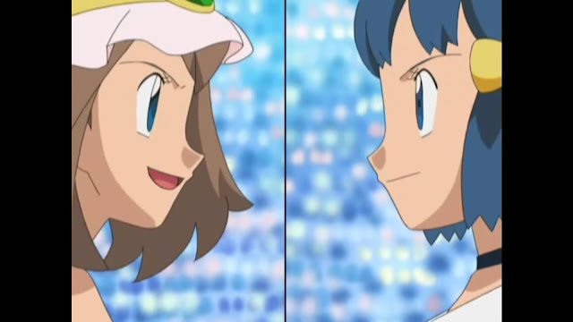 Aura May vs Maya Dawn Pokémon Diamante y Perla Aura May vs Maya Dawn Pokémon Diamante y Perla