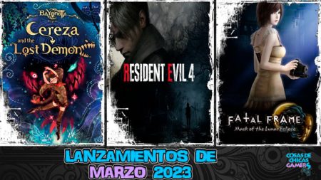 LANZAMIENTOS DE MARZO 2023 LANZAMIENTOS DE MARZO 2023