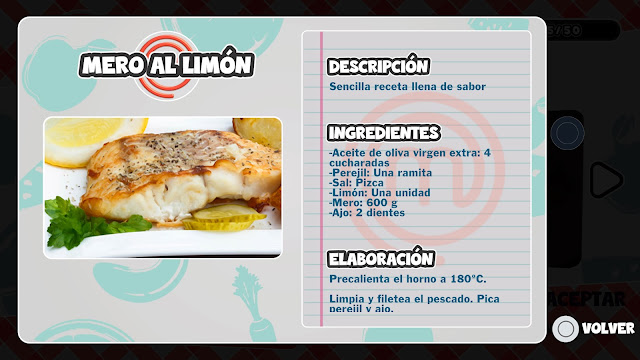 Análisis review de MasterChef el videojuego oficial en PS5 - Receta de mero al limón Análisis review de MasterChef el videojuego oficial en PS5 - Receta de mero al limón
