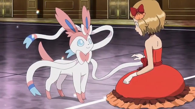 Eevee de Serena evoluciona a Sylveon Anime Pokémon X Y Eevee de Serena evoluciona a Sylveon Anime Pokémon X Y