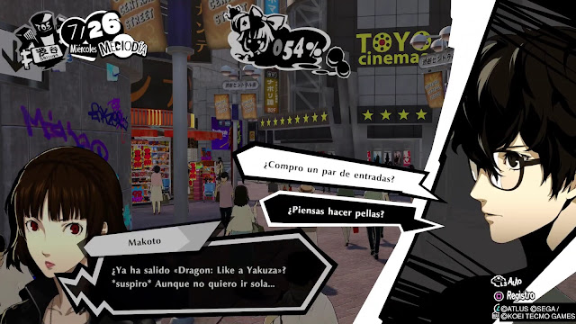 Yakuza Like a Dragon Investigación Persona 5 Strikers Yakuza Like a Dragon Investigación Persona 5 Strikers
