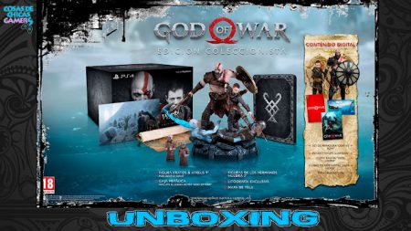 Unboxing God of War – Edición coleccionista en PS4 Unboxing Edición coleccionista God of War PS4
