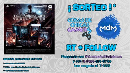 SORTEO TERMINATOR RESISTANCE ENHANCED EDITION PARA PS5 SORTEO TERMINATOR RESISTANCE ENHANCED EDITION PARA PS5