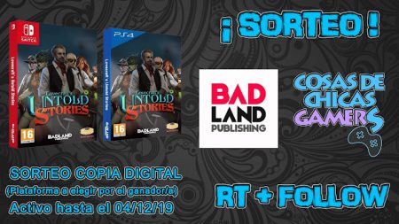 SORTEO LOVECRAFT UNTOLD STORIES PARA PS4 O NINTENDO SWITCH SORTEO LOVECRAFT UNTOLD STORIES PARA PS4 O NINTENDO SWITCH