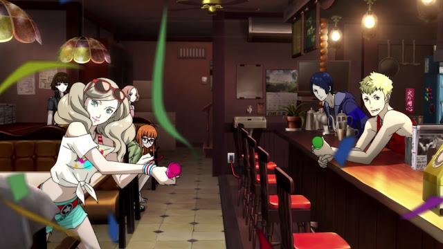 Bienvenida Sorpresa Ann Yusuke Makoto Ryuji Futaba Haru Persona 5 Strikers Bienvenida Sorpresa Ann Yusuke Makoto Ryuji Futaba Haru Persona 5 Strikers