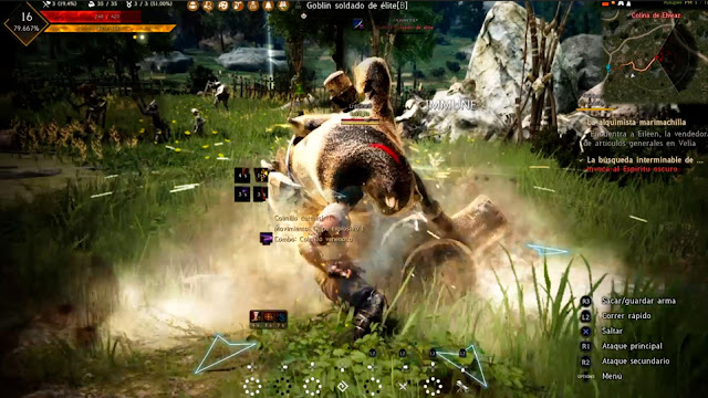 Combate contra Goblin Soldado de Elite Black Desert Online Prestige Edition Combate contra Goblin Soldado de Elite Black Desert Online Prestige Edition