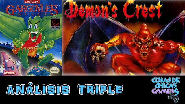 Análisis retro de la trilogía Gargoyle´s Quest/Demon´s Crest Análisis retro de la trilogía Gargoyle´s Quest/Demon´s Crest