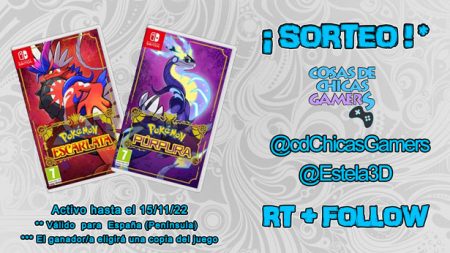 SORTEO POKÉMON ESCARLATA O POKÉMON PÚRPURA PARA SWITCH SORTEO POKÉMON ESCARLATA O POKÉMON PÚRPURA PARA SWITCH