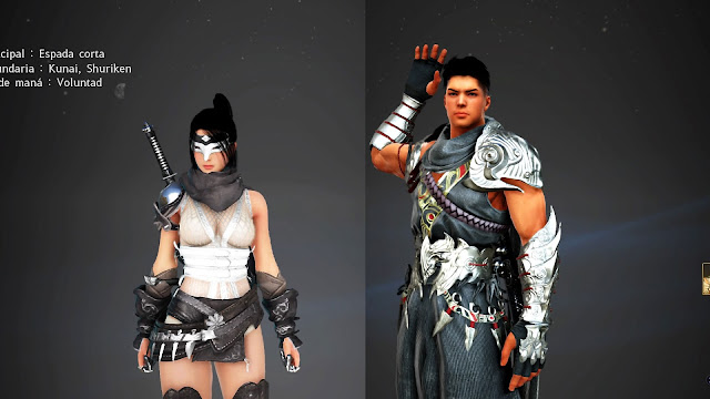 Kunoichi Ninja Armadura sin ridícula de mujer Black Desert Online Prestige Edition Kunoichi Ninja Armadura sin ridícula de mujer Black Desert Online Prestige Edition