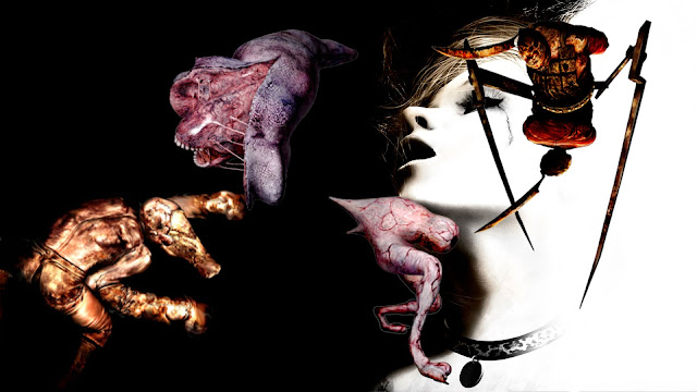 Splitworm Numb Body Pendulum Pendulo Slurper Simbología de mosntruos de SIlent Hill 3 Splitworm Numb Body Pendulum Pendulo Slurper Simbología de mosntruos de SIlent Hill 3