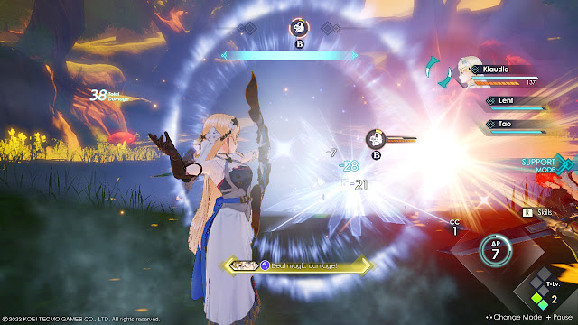 Ataque intercambio ATELIER RYZA 3 ALCHEMIST OF THE END & THE SECRET KEY - ANÁLISIS EN NINTENDO SWITCH Ataque intercambio ATELIER RYZA 3 ALCHEMIST OF THE END & THE SECRET KEY - ANÁLISIS EN NINTENDO SWITCH