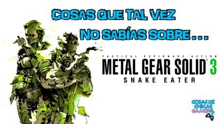 Curiosidades Metal Gear Solid 3