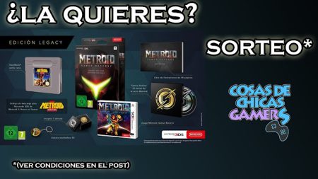SORTEO EDICIÓN LEGACY DE METROID SAMUS RETURNS SORTEO EDICIÓN LEGACY DE METROID SAMUS RETURNS