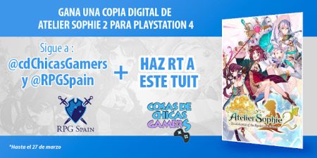 Sorteo Atelier Sophie 2 en PS4 Sorteo Atelier Sophie 2 en PS4