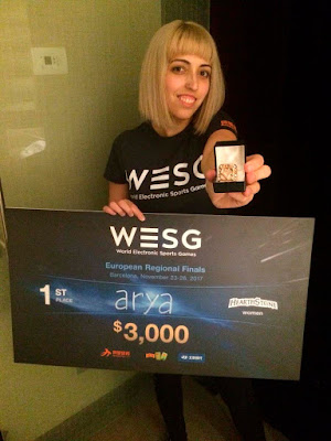 ENTREVISTAMOS A ARYA CAMPEONA EUROPEA DE HEARTHSTONE ENTREVISTAMOS A ARYA CAMPEONA EUROPEA DE HEARTHSTONE