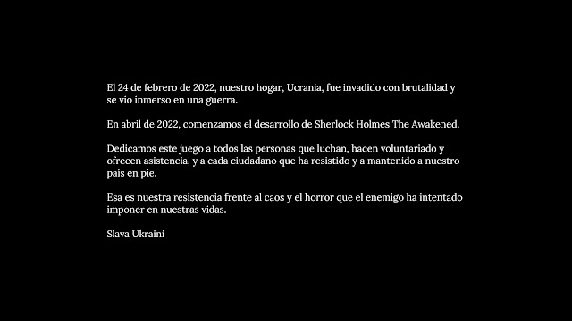 Análisis de Sherlock Holmes: The Awakened en PS5 - Ucrania Análisis de Sherlock Holmes: The Awakened en PS5 - Ucrania