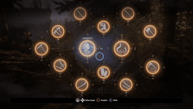 Armas Nioh 2 Armas Nioh 2