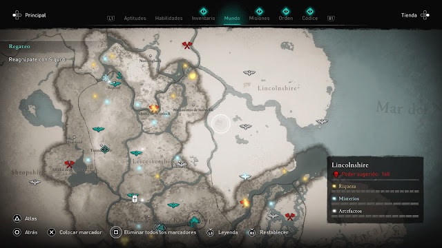 Mapa Assassins Creed Valhalla Mapa Assassins Creed Valhalla