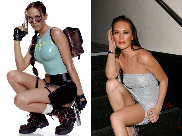 Lucy Clarkson lara croft model past today Lucy Clarkson lara croft model past today