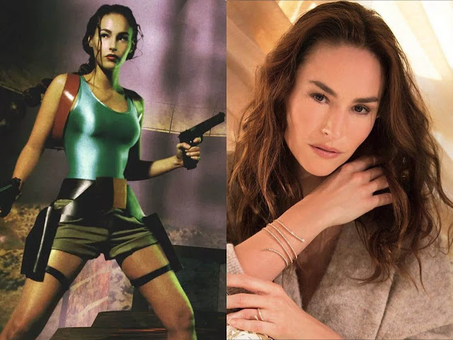Vanessa Demouy lara croft model past today Vanessa Demouy lara croft model past today