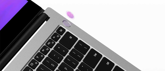 Huawei Matebook_Lector Huellas Huawei Matebook_Lector Huellas