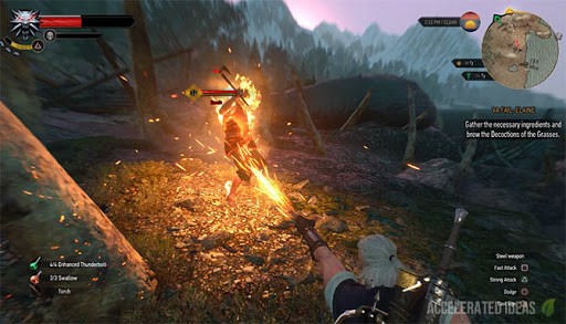 The Witcher - señal igni The Witcher - señal igni