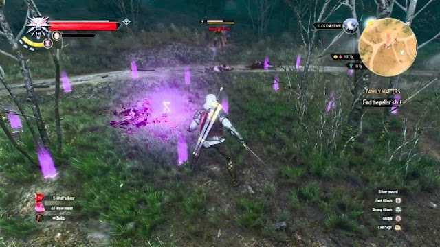 The Witcher - señal yrden The Witcher - señal yrden