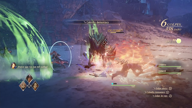 Efectos especiales Combate Tales of Arise Efectos especiales Combate Tales of Arise