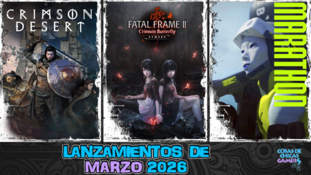 Lanzamientos de marzo 2026 en videojuegos Portada Lanzamientos Marzo 2026