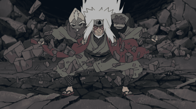 Artículo Jiraiya Jiraiya activa el "Modo sabio"