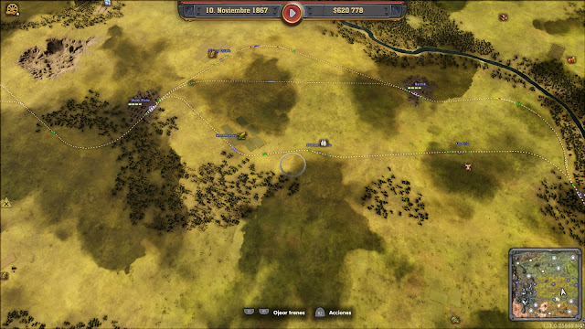 Mapa - Analisis de Railway Empire Complete Collection para PS4. Mapa - Analisis de Railway Empire Complete Collection para PS4.