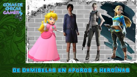 De damiselas en apuros a heroínas en videojuegos De damiselas en apuros a heroínas en videojuegos