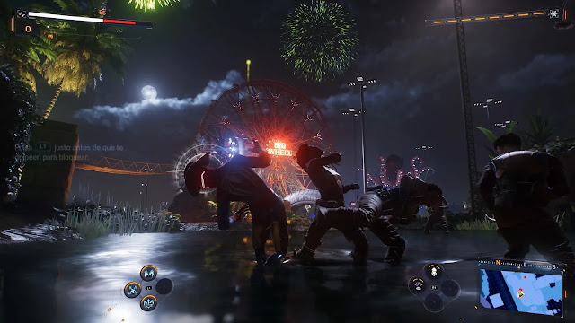 Análisis de Marvel's Spiderman 2 en PS5 17 Análisis review Spiderman 2 en PS5 - Escena nocturna