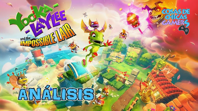 Análisis de Yooka y Laylee and the impossible lair en PS4 Análisis de Yooka-Laylee and the Impossible Lair en PS4.