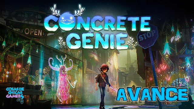 Avance Concrete Genie en PS4 Avance Concrete Genie PS4