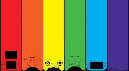 Personajes orgullosos lgtb
