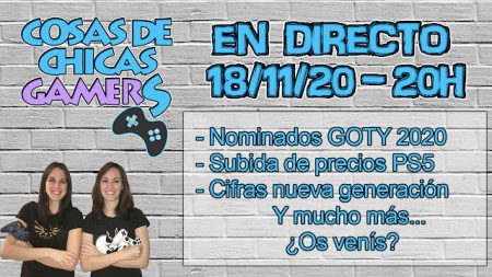 GOTY 2020, SUBIDA DE PRECIOS PS5 Y MÁS – DIRECTO (18/11/2020) GOTY 2020, SUBIDA DE PRECIOS PS5 Y MÁS - DIRECTO (18/11/2020)