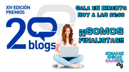 PREMIOS 20BLOGS – SOMOS FINALISTAS DE LA EDICIÓN XIV PREMIOS 20BLOGS - SOMOS FINALISTAS DE LA EDICIÓN XIV
