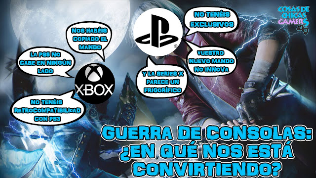 La Guerra de Consolas: ¿En qué nos estamos convirtiendo? OPINIÓN Guerra de consolas En que nos estamos convirtiendo