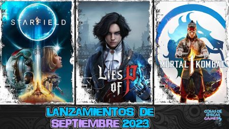 LANZAMIENTOS DE SEPTIEMBRE 2023 EN VIDEOJUEGOS LANZAMIENTOS DE SEPTIEMBRE 2023 EN VIDEOJUEGOS