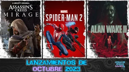 LANZAMIENTOS DE OCTUBRE 2023 EN VIDEOJUEGOS Lanzamientos de octubre 2023 en videojuegos