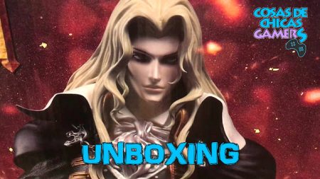 Unboxing figura Alucard de Castlevania Symphony of the night Portada unboxing figura alucard castlevania