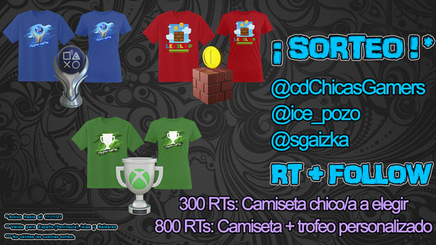 SORTEO CAMISETA Y TROFEO PERSONALIZADO DE TU MARCA FAVORITA SORTEO CAMISETA Y TROFEO PERSONALIZADO DE TU MARCA FAVORITA