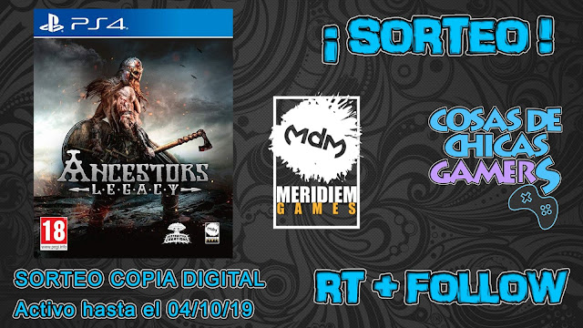 SORTEO ANCESTORS LEGACY PARA PS4 SORTEO ANCESTORS LEGACY PARA PS4