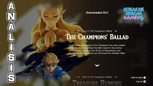 Análisis The Champions Ballad: TLoZ Bread of the Wild en Nintendo Switch The Champions Ballad - Análisis