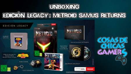 UNBOXING – EDICIÓN LEGACY DE METROID SAMUS RETURNS UNBOXING - EDICIÓN LEGACY DE METROID SAMUS RETURNS