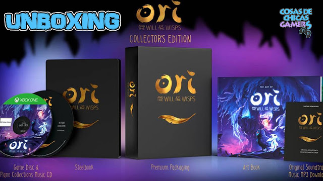 Edición coleccionista Ori and the Will of the Wisps – Unboxing Edición coleccionista Ori and the Will of the Wisps - Unboxing