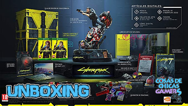 Unboxing Edición Coleccionista Cyberpunk 2077 Unboxing Edición Coleccionista Cyberpunk 2077