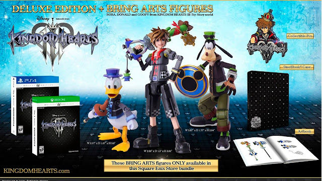 Unboxing edición deluxe Kingdom Hearts 3 Unboxing edición deluxe Kingdom Hearts 3