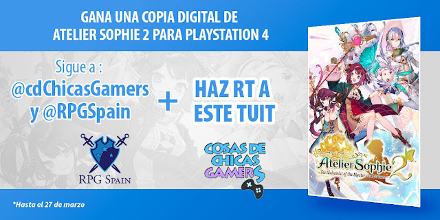 Sorteo Atelier Sophie 2 en PS4 Sorteo Atelier Sophie 2 en PS4